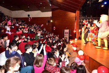 Tuzla'da ara tatil çocuk şenliği düzenlendi