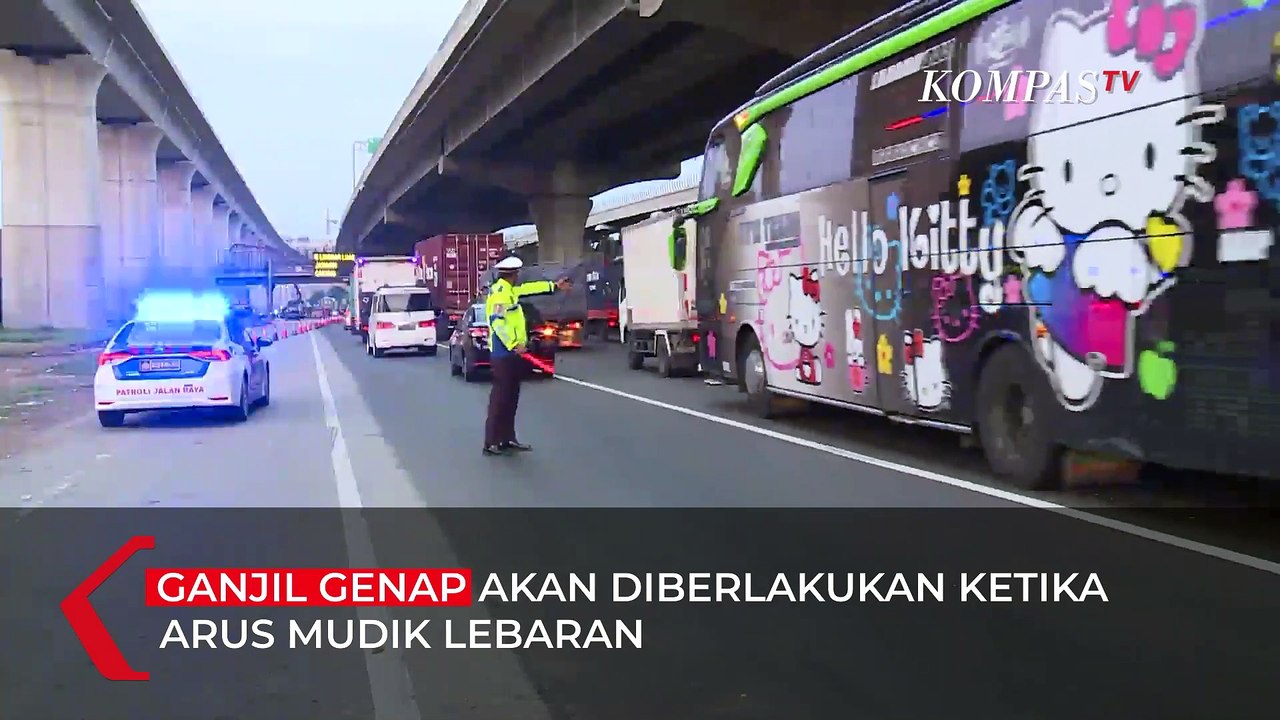Langgar Ganjil Genap saat Arus Mudik Lebaran 2022, Pemudik Bakal Dikeluarkan dari Jalan Tol