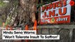 Hindu Sena Puts Up 'Bhagwa' Posters and Saffron Flags Near JNU Campus