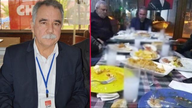 CHP Kilimli İlçe Başkanı'nın da olduğu alkollü iftar fotoğrafı ortalığı karıştırdı! Disipline sevk edilecek
