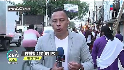 Pasión de Iztapalapa 2022: Nazarenos ya recorren las calles de los ocho barrios