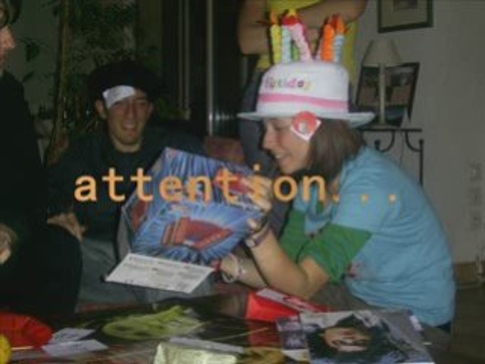 Anniversaire de sophie