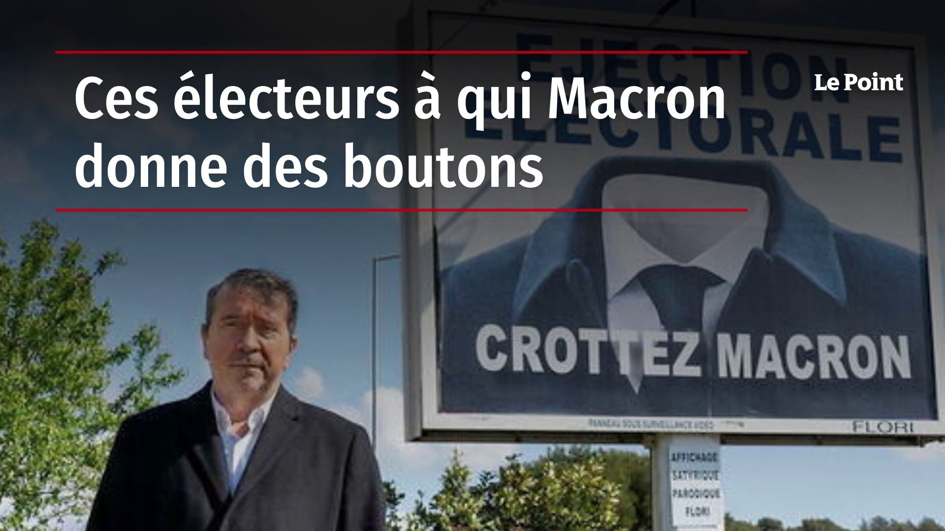 Ces électeurs à qui Macron donne des boutons - Vidéo Dailymotion