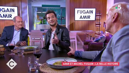 Amir dans "C à vous" hier soir
