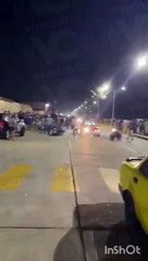 ¡Al vato le pegaron un v#r$%&zo! Regresan las batallas campales al malecón de Coatzacoalcos, esta semana santa