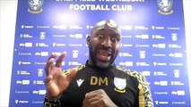 Darren Moore discusses Sheffield Wednesday's squad size