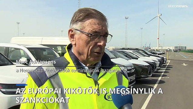 Elérte az Oroszország elleni szankciók hatása az európai kikötőket is