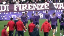 Fiorentina, in 8mila al Franchi per l'allenamento a porte aperte
