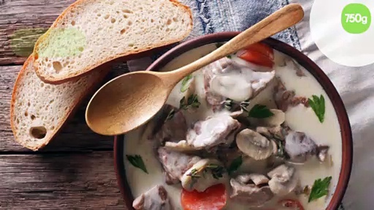 Blanquette de veau légère mais à l'ancienne