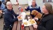 Sunderland Echo News - Watch as long queues of Wearsiders enjoy their traditional fish and chips on Good Fryday