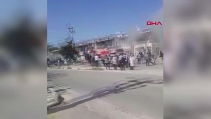 BODRUM'DA EVDE YANGIN PANİĞİ