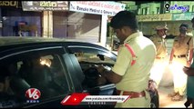 Funny Conversation Between Drunken Man And Police In Drunk & Drive Test | Jagtial | V6 News