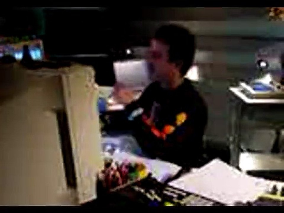 extrait making of "Eric Serra en studio d'enregistrement"