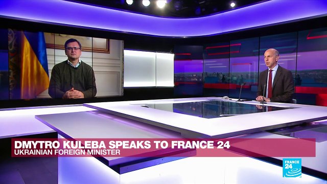 Ukrainian FM Kuleba urges France to call atrocities in Ukraine a 'genocide'