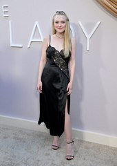 Dakota Fanning Wore a Sheer Nightgown on the Red Carpet