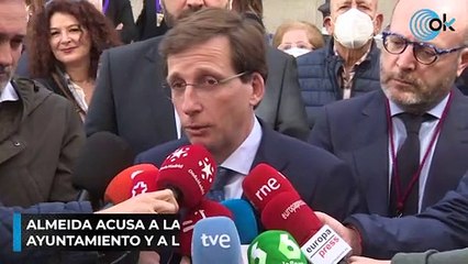 Almeida acusa a la Fiscalía de investigar "sólo al Ayuntamiento y a la Comunidad de Madrid"