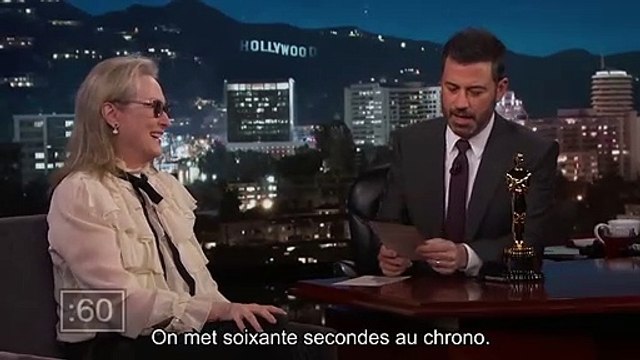 Meryl Streep a une minute pour citer toutes ses nominations !