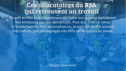 GRAND FORMAT - Ces allocataires du RSA qui retrouvent un travail