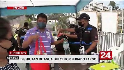 Chorrillos: Muchas familias pasan el jueves santo en Agua Dulce