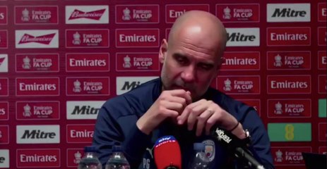 Guardiola pre Liverpool FA CUP Semi final