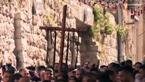 شاهد: مئات الحجاج المسيحيين يحيون الجمعة العظيمة في القدس ويسيرون على درب الآلام
