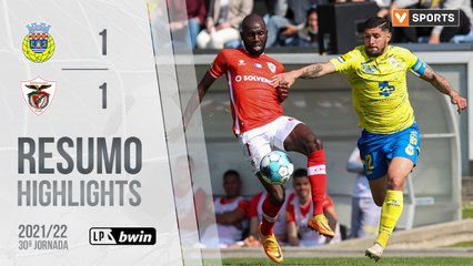 Highlights: FC Arouca 1-1 Santa Clara (Liga 21/22 #30)