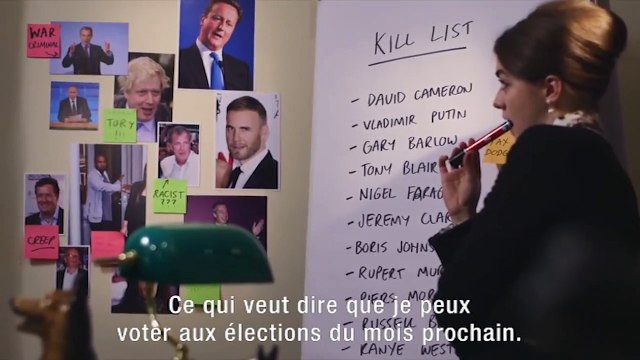 Maisie Williams, aka Arya Stark, vous ordonne d'aller voter