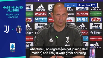 No regrets about rejecting Real Madrid job - Allegri