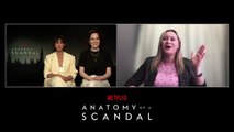 Naomi Scott & Michelle Dockery chat Anatomy of a Scandal