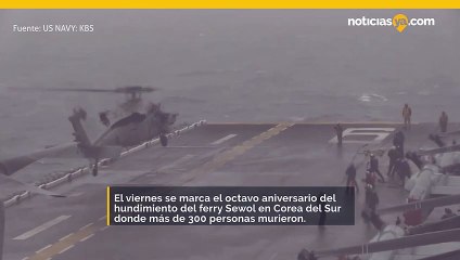 El 15 de abril marca el octavo aniversario del hundimiento del ferry Soutk Korea Sewol