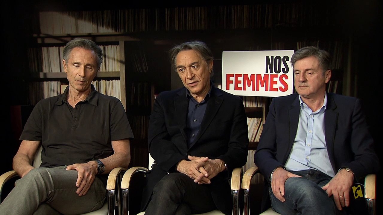 L'équipe de "Nos femmes" à Vrai ou faux