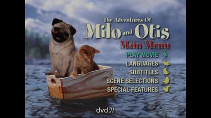 Opening to The Adventures of Milo and Otis 1999 DVD (HD)
