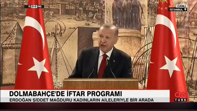 Cumhurbaşkanı Erdoğan, şiddet mağduru ailelerle iftar programında açıklamalarda bulundu