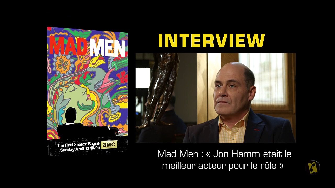 Mad Men : "Jon Hamm était le meilleur acteur pour le rôle"
