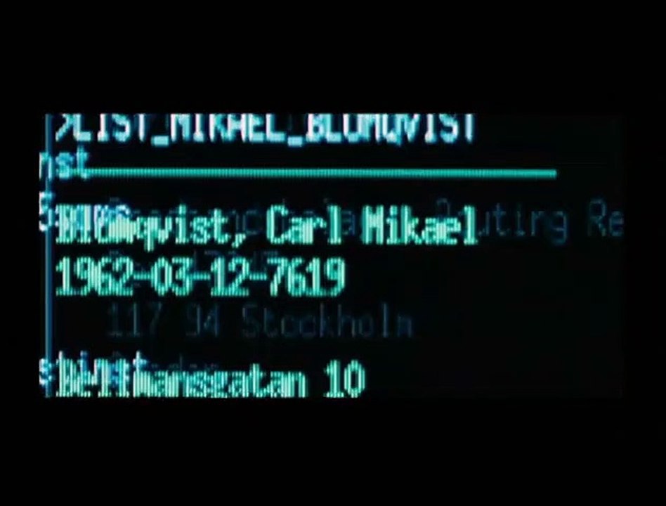 Millénium, le film Teaser (2) VO