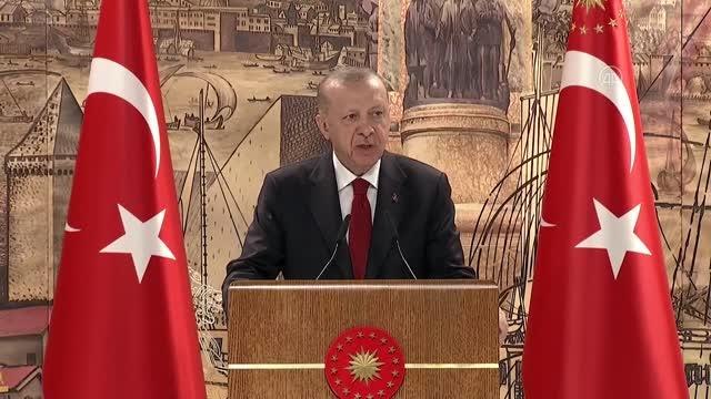 Cumhurbaşkanı Erdoğan: (KADES) Uygulamayı indiren kişi sayısı 3,5 milyonu ve ihbarda bulunan kişi sayısı da 360 bini geçmiştir