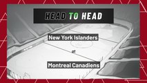New York Islanders at Montreal Canadiens: Puck Line, April 15, 2022