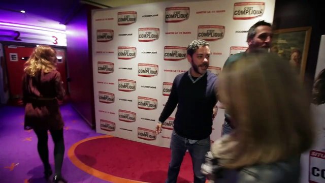 C'est compliqué - REPORTAGE L'avant-première surprise de Manu Payet