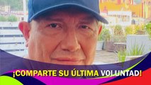 Juan Osorio comparte su última voluntad... ¡quiere que sus restos descansen en Televisa!