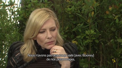 Carol : "Ces personnages sont volcaniques" selon Cate Blanchett, Rooney Mara et Todd Haynes