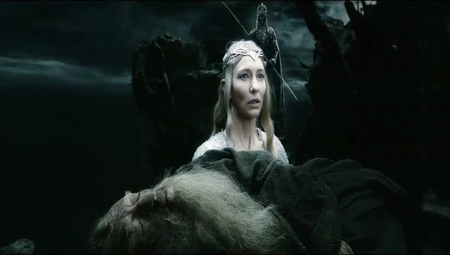 Le Hobbit : la Bataille des Cinq Armées - EXTRAIT VF Tu ne peux combattre les ténèbres