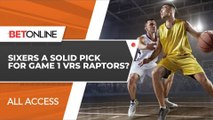 Raptors vs 76ers NBA Picks Against The Spread | Game 1 Predictions | BetOnline Quick Picks