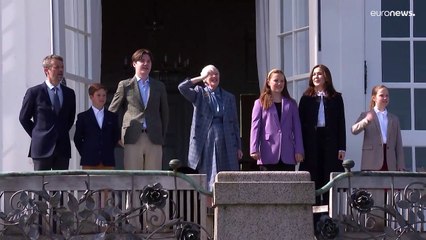 Rainha da Dinamarca celebra aniversário com cerimónia pública