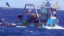 Interceptado al sur de Canarias un barco cargado con tres toneladas de cocaína