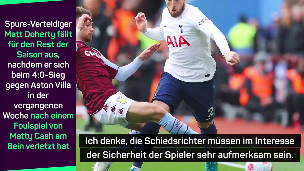 Conte: "Mehr Aufmerksamkeit zum Schutz der Spieler"