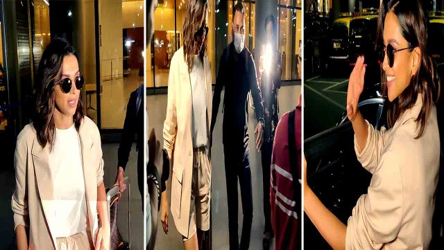 Deepika Padukone Mumbai Airport पर Spot, लोगों ने Ranveer के Style को लेकर किया Troll | FilmiBeat