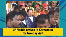 JP Nadda arrives in Karnataka for two-day visit