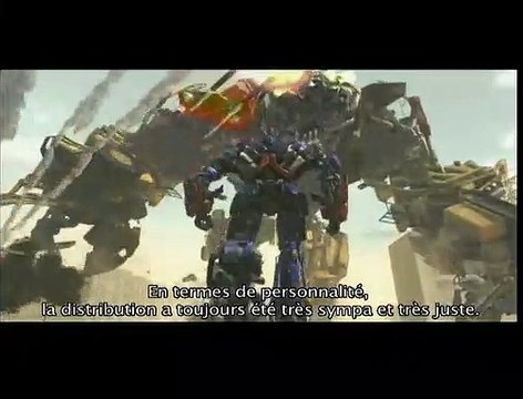 Transformers 2: la Revanche Reportage (4) VO