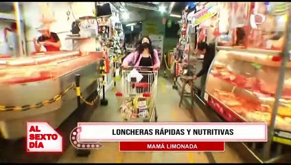 Mamá Limonada le enseña a preparar loncheras rápidas y nutritivas