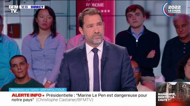 Christophe Castaner est convaincu que les jeunes sauront faire le bon choix entre Emmanuel Macron et Marine Le Pen